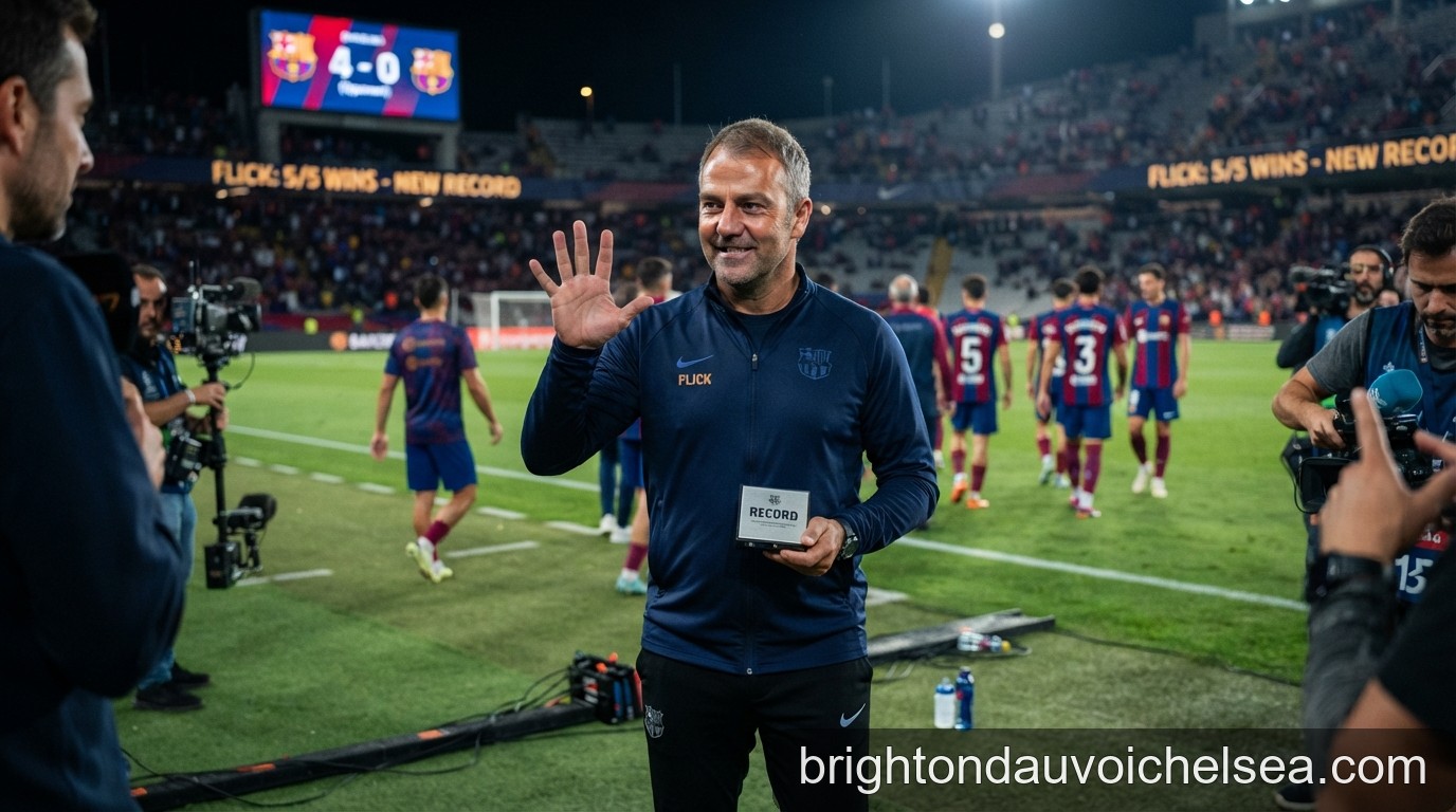 La Liga 2026/27: Barca toàn thắng 5 trận, Hansi Flick thiết lập kỷ lục mới - 2
