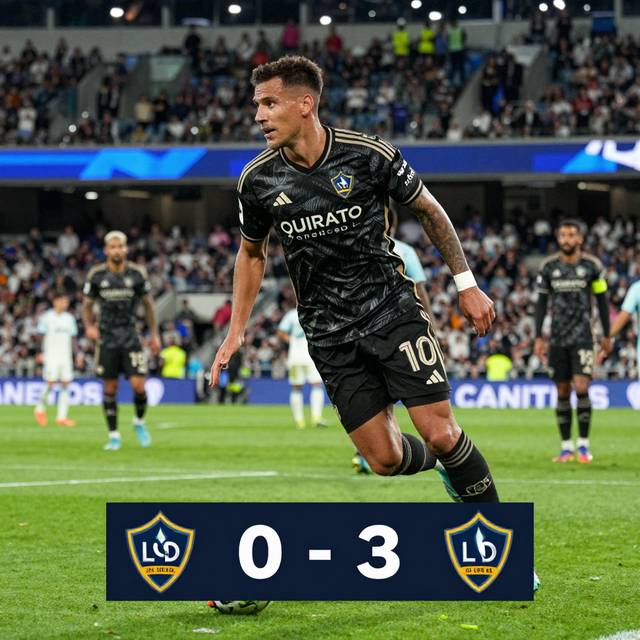 Los Angeles Galaxy thua tan nát 0-3 trước Los Angeles FC ngay trên sân nhà Dignity Health Sports